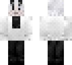 monochrome demon girl
